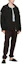 Shop WE11DONE SS21 Black Velvet Trim Regular Fit Zip-Up Jacket WD-JP0-21-009-M-BK