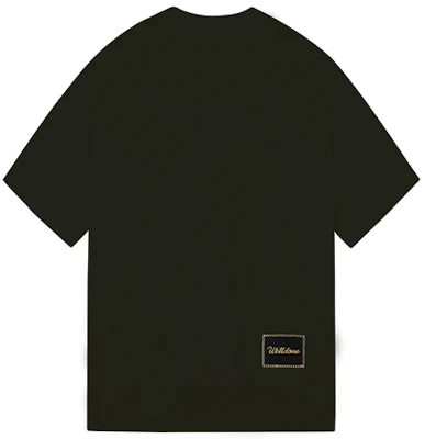 WE11DONE SS21 Black Lightning Logo Unisex T-Shirt. WD-TT0-21-532-U-BK Lookbook WE11DONE SS21 Black Lightning Logo Unisex T-Shirt. WD-TT0-21-532-U-BK