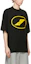Purchase WE11DONE SS21 Black Lightning Logo Unisex T-Shirt. WD-TT0-21-532-U-BK