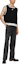 Shop WE11DONE SS21 Tank Top Logo Patch Leher Kotak Unisex - Hitam WD-KV1-21-629-U-BK