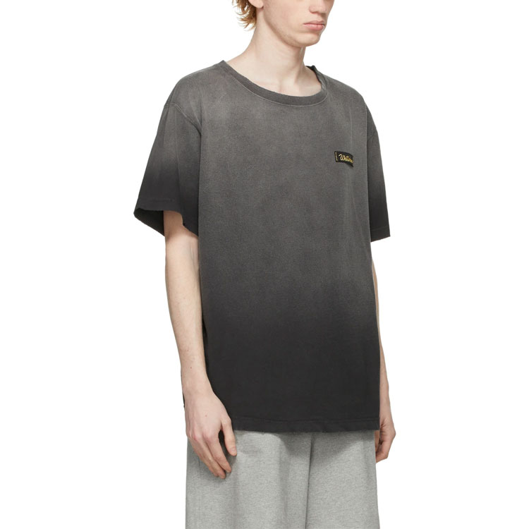 WE11DONE SS21 Butterfly Washed Black Unisex T-Shirt WD-TT0-21-502-U-BK 圖 4