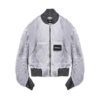 WE11DONE SS21 Distressed Casual Jacket Men’s Grey WD-JP0-21-001-M-WH