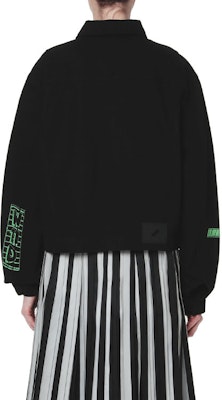 WE11DONE SS21 經典印花修身版型黑色外套 男女適用. WD-DJ1-21-322-U-BK Shop WE11DONE SS21 經典印花修身版型黑色外套 男女適用. WD-DJ1-21-322-U-BK