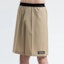 Sizing WE11DONE SS21 Mid-Rise Beige Drawstring Casual Shorts with Contrast Stitching Men WD-PT0-21-204-M-BG