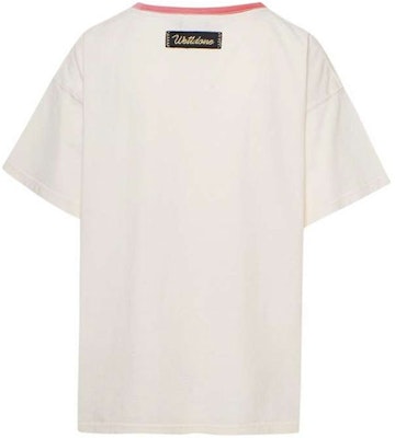 WE11DONE SS21 怪獸墨水印花白色中性圓領T恤 WD-TT0-21-510-U-RD Lookbook WE11DONE SS21 怪獸墨水印花白色中性圓領T恤 WD-TT0-21-510-U-RD