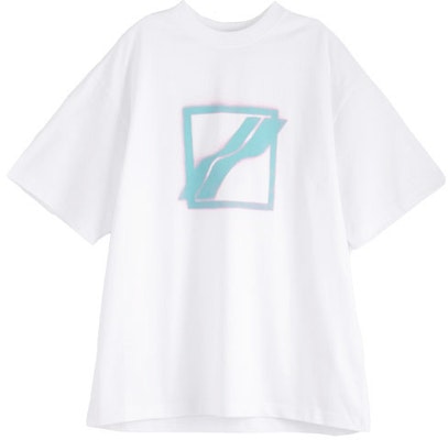 WE11DONE SS21 寬鬆款Logo印花休閒男女裝T恤 - 白色 WD-TT1-21-529-U-WH Buy WE11DONE SS21 寬鬆款Logo印花休閒男女裝T恤 - 白色 WD-TT1-21-529-U-WH