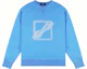 Order WE11DONE SS21 歐美風寬鬆款Logo圓領長袖上衣 男女款 藍色 WD-TS1-21-504-U-NB