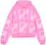 Order WE11DONE SS21 Hoodie Oversized Logo Pink Unisex WD-TH1-21-517-U-NP