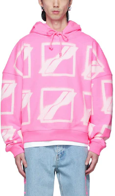 WE11DONE SS21 Hoodie Oversized Logo Pink Unisex WD-TH1-21-517-U-NP Purchase WE11DONE SS21 Hoodie Oversized Logo Pink Unisex WD-TH1-21-517-U-NP
