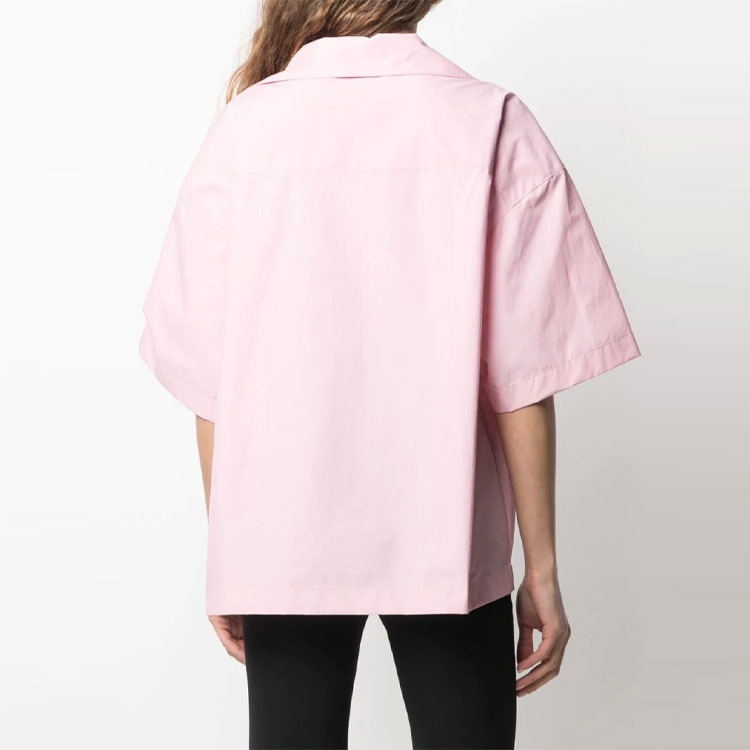 WE11DONE SS21 Pink Shell Print Short Sleeve Shirt Unisex WD-BL0-21-105-U-PK 圖 4
