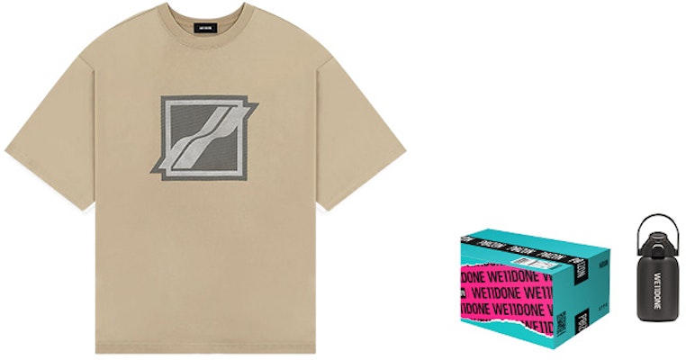 WE11DONE SS21 中性米色Logo印花短袖T恤 WD-TT1-21-539-U-BG Lookbook WE11DONE SS21 中性米色Logo印花短袖T恤 WD-TT1-21-539-U-BG