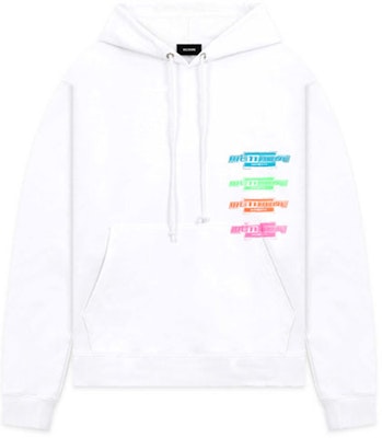 WE11DONE SS21 Unisex Logo Terry Hoodie White WD-TH1-21-502-U-WH Order WE11DONE SS21 Unisex Logo Terry Hoodie White WD-TH1-21-502-U-WH