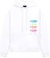 Order WE11DONE SS21 Unisex Logo Terry Hoodie White WD-TH1-21-502-U-WH