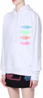 Purchase WE11DONE SS21 男女同款白色Logo毛巾布連帽衫 WD-TH1-21-502-U-WH