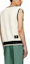 Cheap WE11DONE SS21 Rompi Wool Logo V-Neck Unisex Putih. WD-KV1-21-612-U-IV