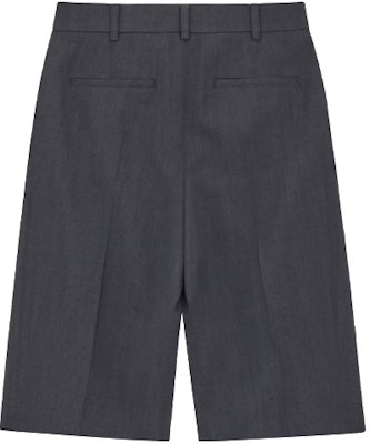 WE11DONE SS22 中腰寬鬆版休閒灰色短褲 WD-PT1-22-267-M-DG Lookbook WE11DONE SS22 中腰寬鬆版休閒灰色短褲 WD-PT1-22-267-M-DG