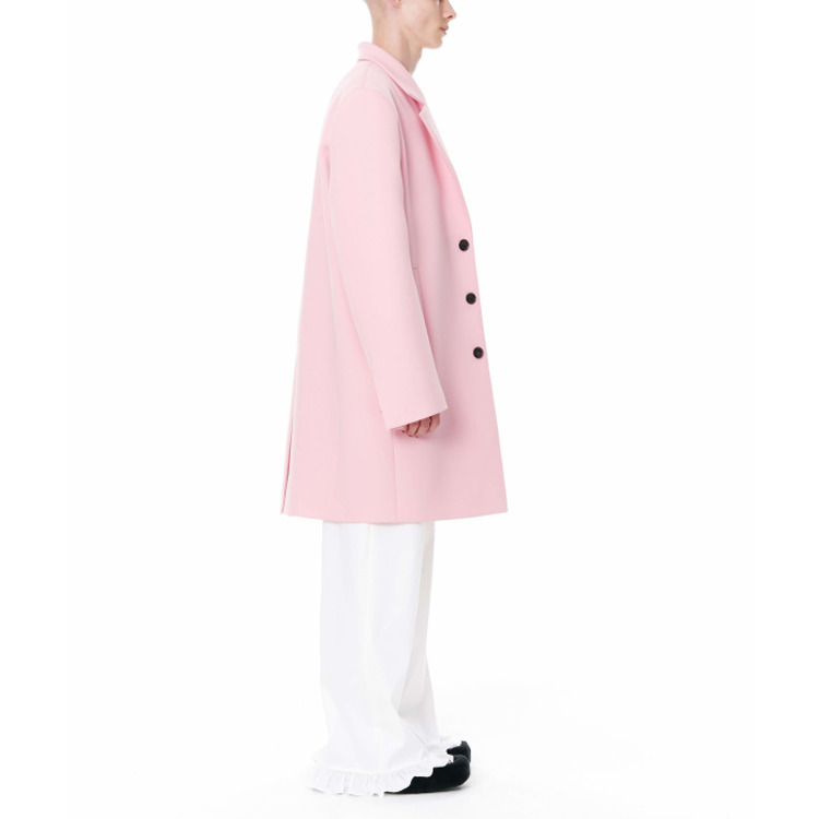 WE11DONE SS22  Pink Single-Breasted Loose Coat. WD-CT1-22-087-M-PK 圖 6