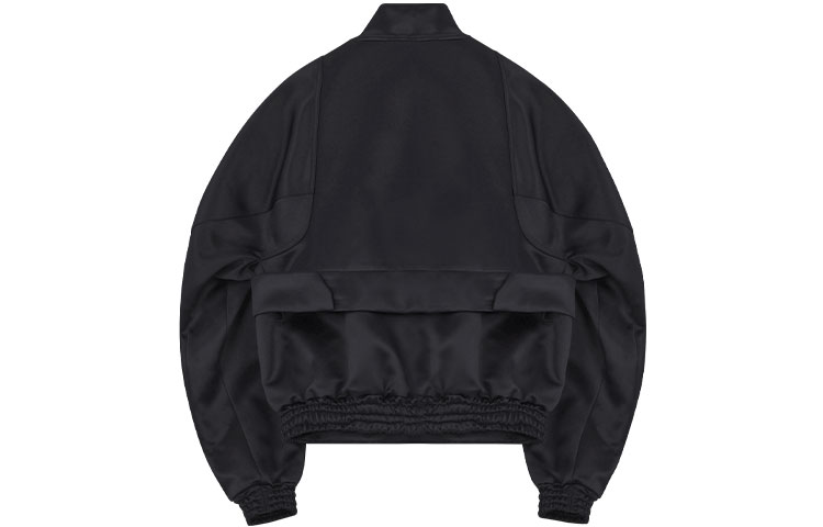 WE11DONE SS22  Satin Reflective Half-Zip Jacket Black. WD-JK1-22-075-M-BK 圖 3