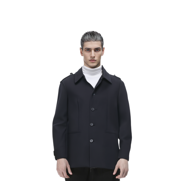 WE11DONE SS22  Solid Color Single-Breasted Jacket Black WD-JK1-22-084-M-BK 圖 9