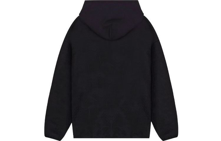 WE11DONE SS22 Angel Glitter Print Unisex Pullover Hoodie Black WD-BL1-22-130-U-BK 圖 3