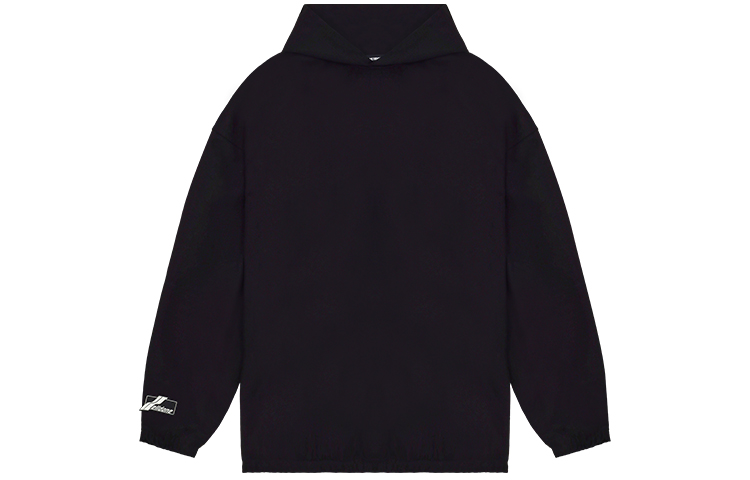 WE11DONE SS22 Black Logo Print Hoodie Unisex WD-BL1-22-202-U-BK