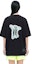 Details for WE11DONE SS22 Cartoon Tie-Dye Teddy Bear Logo Unisex Black T-Shirt Short Sleeve WD-TT1-22-856-U-BK