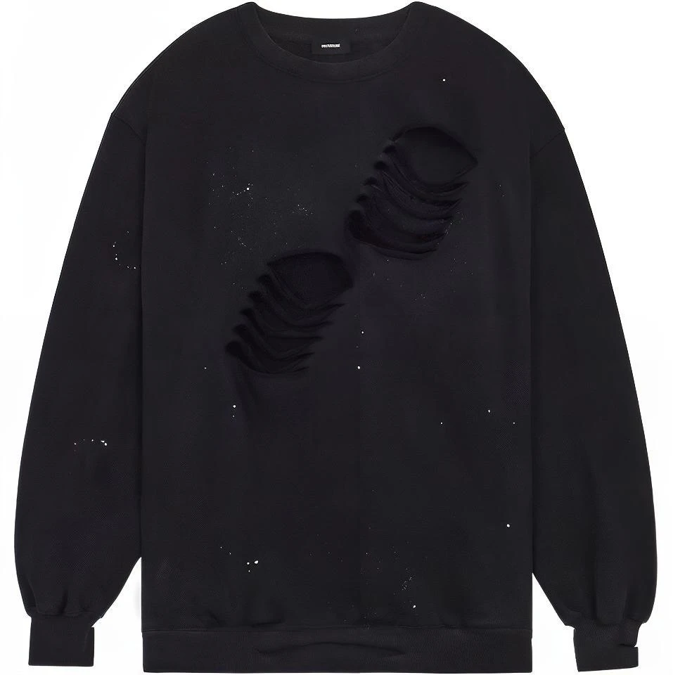 we-11-done-ss-22-distressed-crewneck-long-sleeve-sweatshirt-unisex-black-wd-ts-1-22-713-u-bk