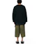 Purchase WE11DONE SS22 Distressed Crewneck Lengan Panjang Sweatshirt Unisex Hitam WD-TS1-22-713-U-BK