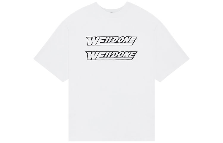 WE11DONE SS22 Double Logo & Heart Graphic Tee Unisex White. WD-TT1-22-683-U-WH 圖 2