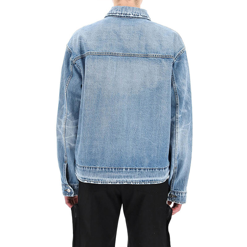 WE11DONE SS22 Graffiti Logo Print Long Sleeve Jacket Unisex Light Blue WD-DJ1-22-325-U-BL 圖 4