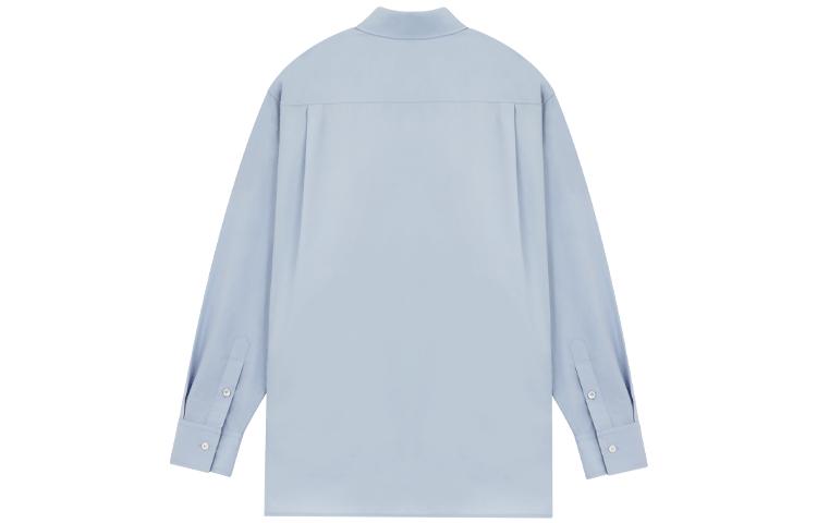 WE11DONE SS22 Graffiti Logo Print Long Sleeve Shirt Unisex Light Blue WD-BL1-22-212-U-SK 圖 3