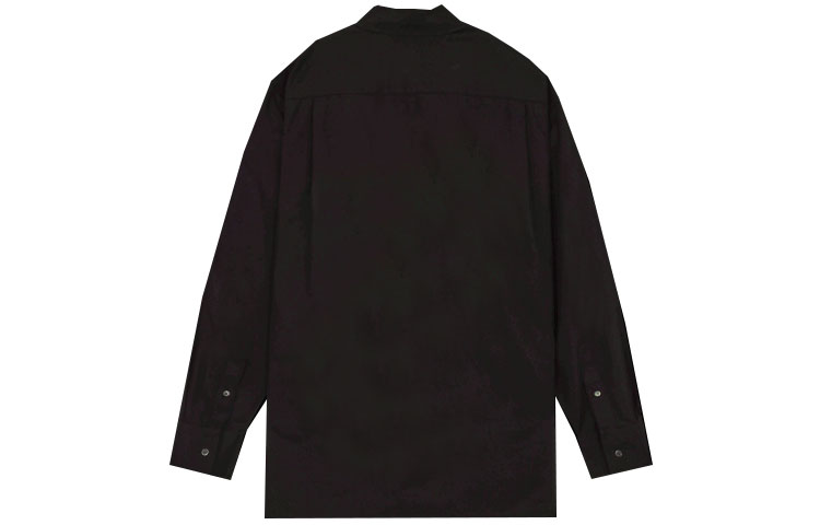 WE11DONE SS22 Graffiti Logo Printed Long Sleeve Shirt Unisex Black WD-BL1-22-212-U-BK 圖 3