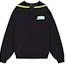 Buy WE11DONE SS22 Logo對比圓領衛衣 男女同款 黑色 WD-TS1-22-615-U-BK