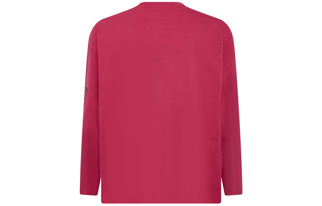 WE11DONE SS22 Logo Crewneck Long Sleeve T-Shirt Unisex Pink AA-UJW-01-49O-T-02 圖 3