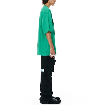 WE11DONE SS22 綠色愛心圖案Logo男女通用圓領T恤 WD-TT1-22-672-U-GR Details for WE11DONE SS22 綠色愛心圖案Logo男女通用圓領T恤 WD-TT1-22-672-U-GR