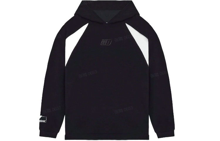 WE11DONE SS22 Logo Hoodie Unisex Black. WD-TH1-22-521-U-BK 圖 2