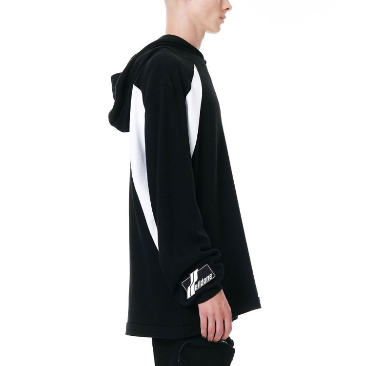 WE11DONE SS22 Logo Hoodie Unisex Black. WD-TH1-22-521-U-BK 圖 6