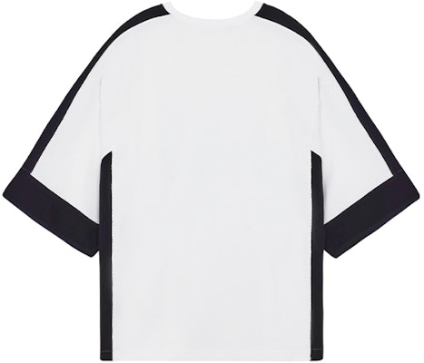 WE11DONE SS22 標誌印花撞色連帽T恤 男女通用 白色 WD-TS1-22-503-U-WH Lookbook WE11DONE SS22 標誌印花撞色連帽T恤 男女通用 白色 WD-TS1-22-503-U-WH