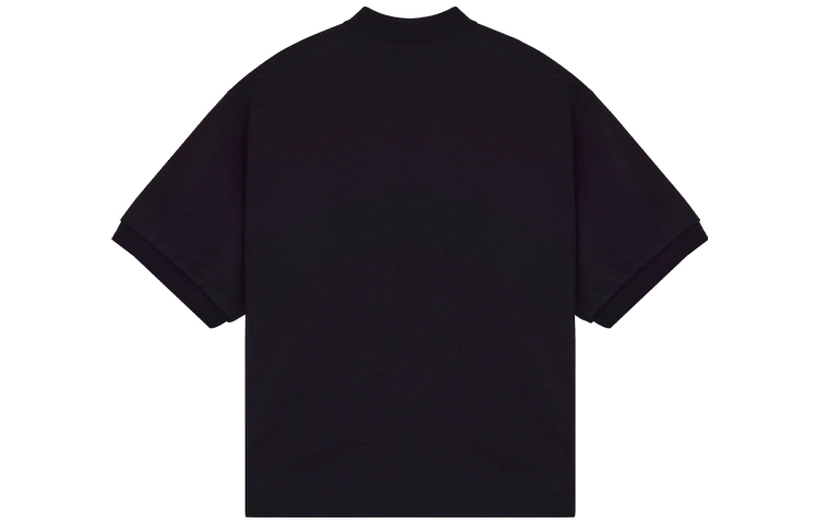 WE11DONE SS22 Logo Side Stripe Short Sleeve Polo Shirt Unisex Black WD-TT1-22-537-U-BK 圖 3
