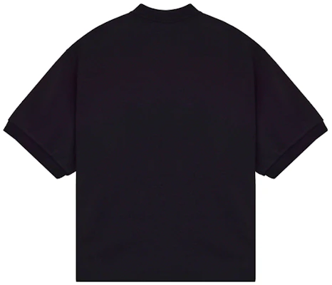 WE11DONE SS22 logo侧条纹短袖POLO衫 男女同款 黑色 WD-TT1-22-537-U-BK Lookbook WE11DONE SS22 logo侧条纹短袖POLO衫 男女同款 黑色 WD-TT1-22-537-U-BK