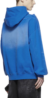 WE11DONE SS22 Logo Washed Gradient Pullover Sweatshirt Unisex Blue. WD-TH1-22-509-U-BL Purchase WE11DONE SS22 Logo Washed Gradient Pullover Sweatshirt Unisex Blue. WD-TH1-22-509-U-BL