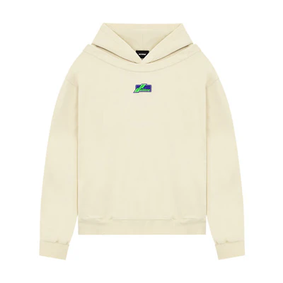 WE11DONE SS22 Logo Washed Pullover Sweatshirt Unisex Beige. WD-TH1-22-509-U-BG