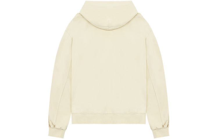 Lookbook WE11DONE SS22 Logo Washed Pullover Sweatshirt Unisex Beige. WD-TH1-22-509-U-BG