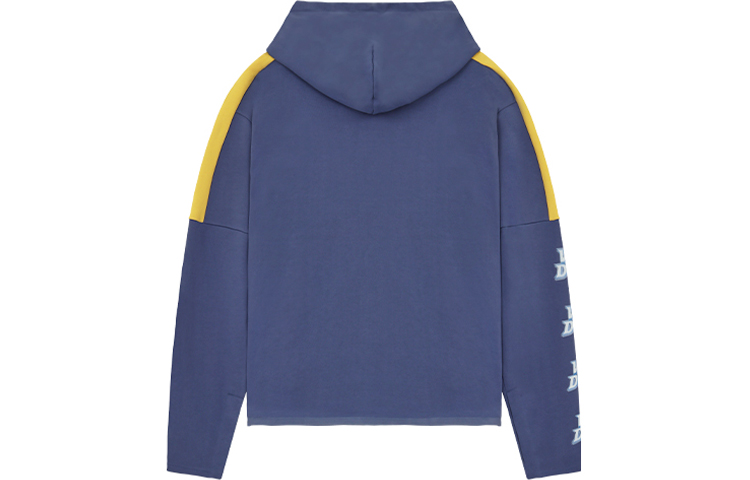 WE11DONE SS22 Navy Blue Logo Hoodie Unisex Pullover. WD-TH1-22-556-U-NV 圖 3