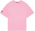 Order WE11DONE SS22 Baju T-Shirt Logo Sulam Pink Unisex. WD-TT1-22-688-U-PK
