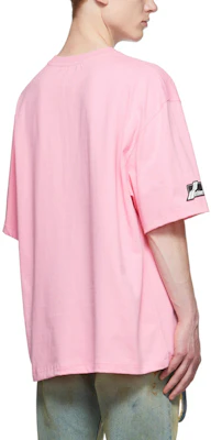 WE11DONE SS22 Baju T-Shirt Logo Sulam Pink Unisex. WD-TT1-22-688-U-PK Shop WE11DONE SS22 Baju T-Shirt Logo Sulam Pink Unisex. WD-TT1-22-688-U-PK