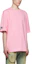 Purchase WE11DONE SS22 Baju T-Shirt Logo Sulam Pink Unisex. WD-TT1-22-688-U-PK