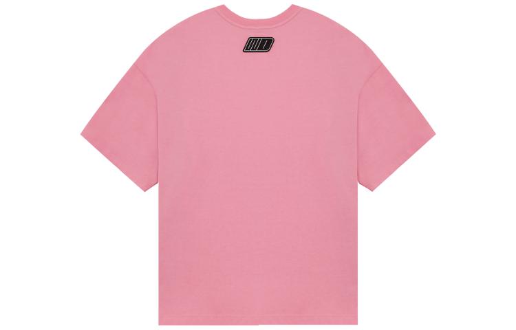 Lookbook WE11DONE SS22 粉色怪物Logo對比色款中性短袖T恤 WD-TT1-22-650-U-PK
