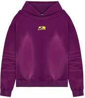 WE11DONE SS22 Purple Logo Washed Tie-Dye Sweatshirt Unisex. WD-TH1-22-509-U-PP WE11DONE SS22 Purple Logo Washed Tie-Dye Sweatshirt Unisex. WD-TH1-22-509-U-PP