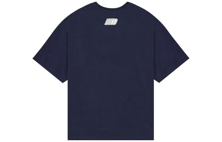 WE11DONE SS22 Rabbit Graphic Unisex Navy Blue Short Sleeve T-Shirt. WD-TT1-22-689-U-NV 圖 3